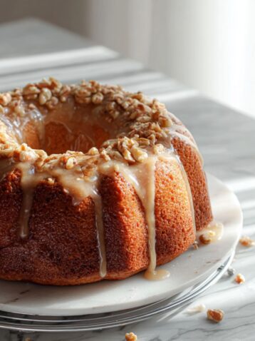 Spice Cake with Ginger Glaze Recipe