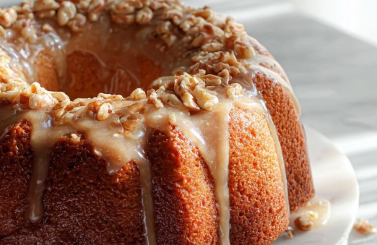 Spice Cake with Ginger Glaze Recipe