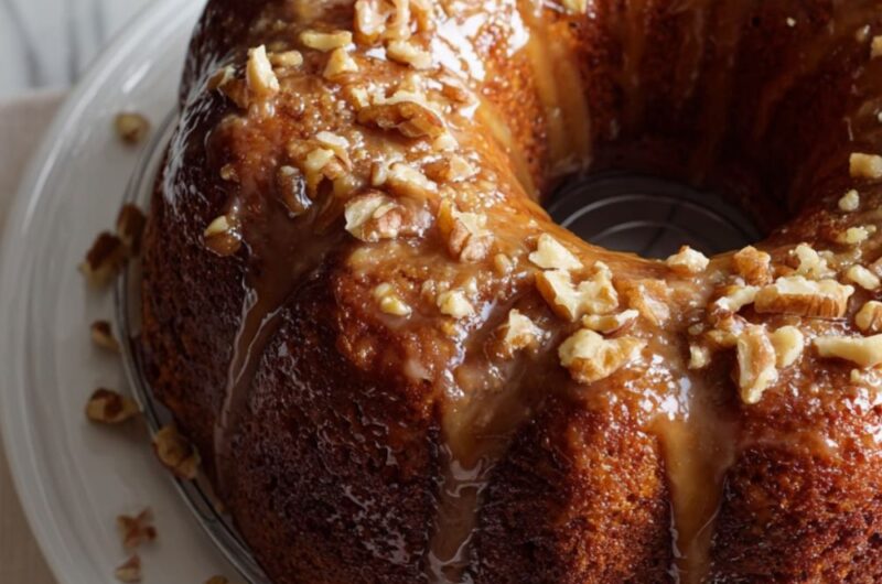 Spice Cake with Ginger Glaze Recipe