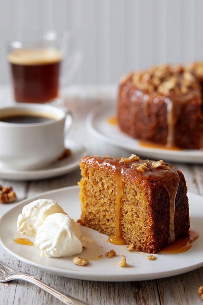 Spice Cake with Ginger Glaze Recipe