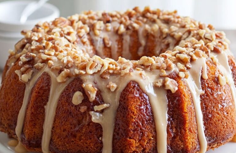 Spice Cake with Ginger Glaze Recipe