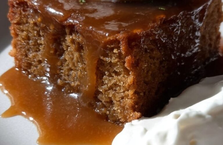 Sticky Toffee Pudding with Butterscotch Sauce Recipe