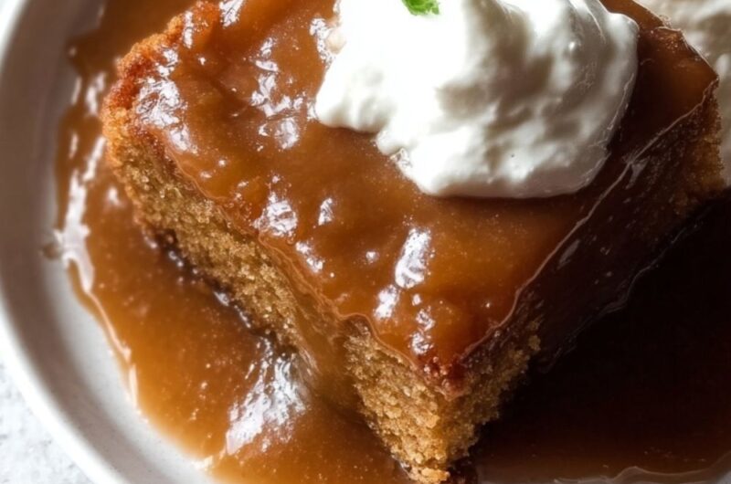 Sticky Toffee Pudding with Butterscotch Sauce Recipe