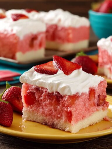 Strawberry Shortcut Cake Recipe