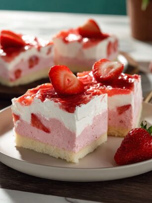 Strawberry Shortcut Cake Recipe