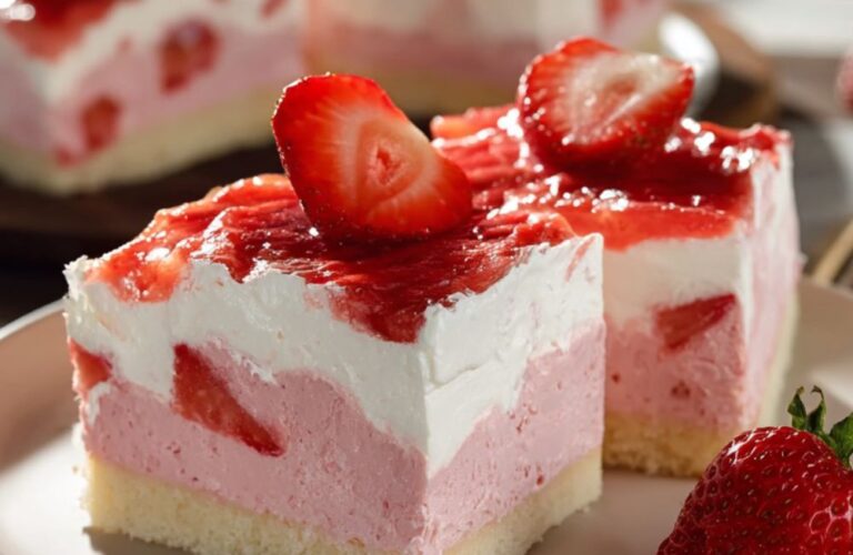 Strawberry Shortcut Cake Recipe