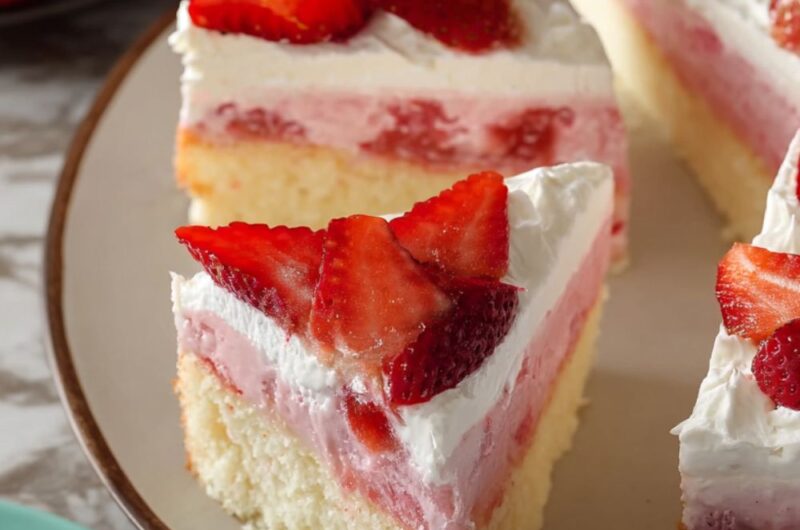 Strawberry Shortcut Cake Recipe