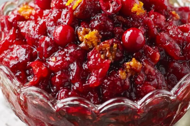 Trader Joe's Cranberry Orange Relish Recipe