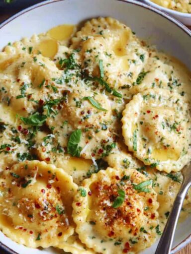 Trader Joe's Sweet Corn Ravioli Recipe