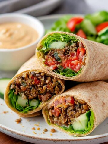 Trader Joe's Spicy Lentil Wrap Recipe