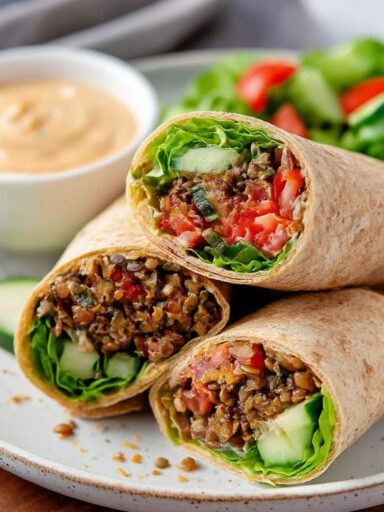 Trader Joe's Spicy Lentil Wrap Recipe