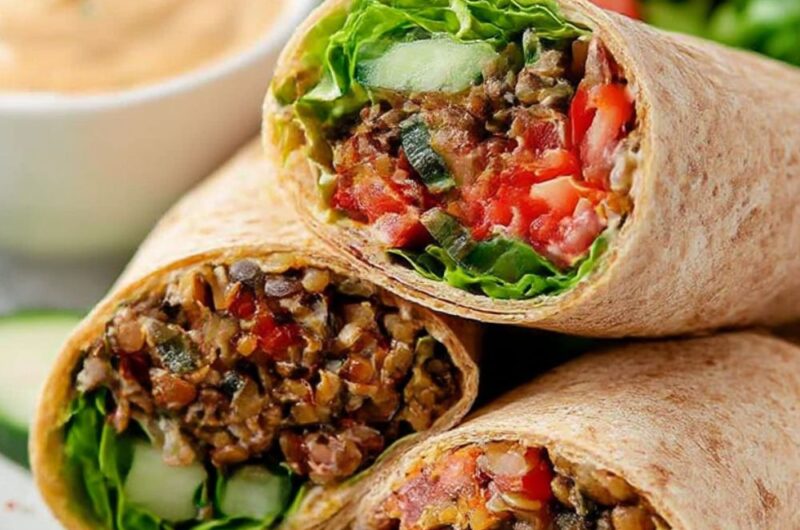 Trader Joe's Spicy Lentil Wrap Recipe