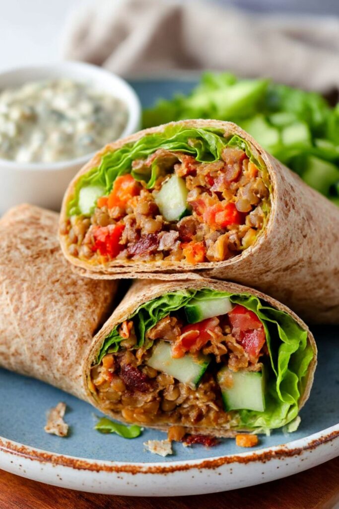 Trader Joe's Spicy Lentil Wrap Recipe