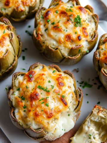 Trader Joe's Style Stuffed Artichoke Bottoms Recipe