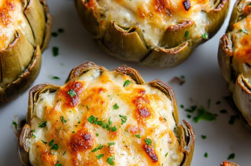 Trader Joe's Style Stuffed Artichoke Bottoms Recipe