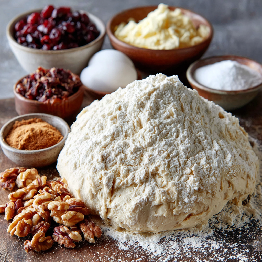 Cranberry Meringue Cake Recipe