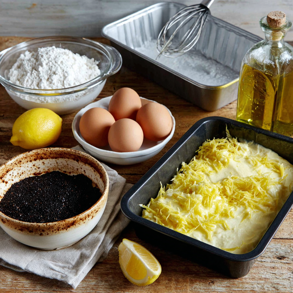 Lemon Poppyseed Cake Recipe