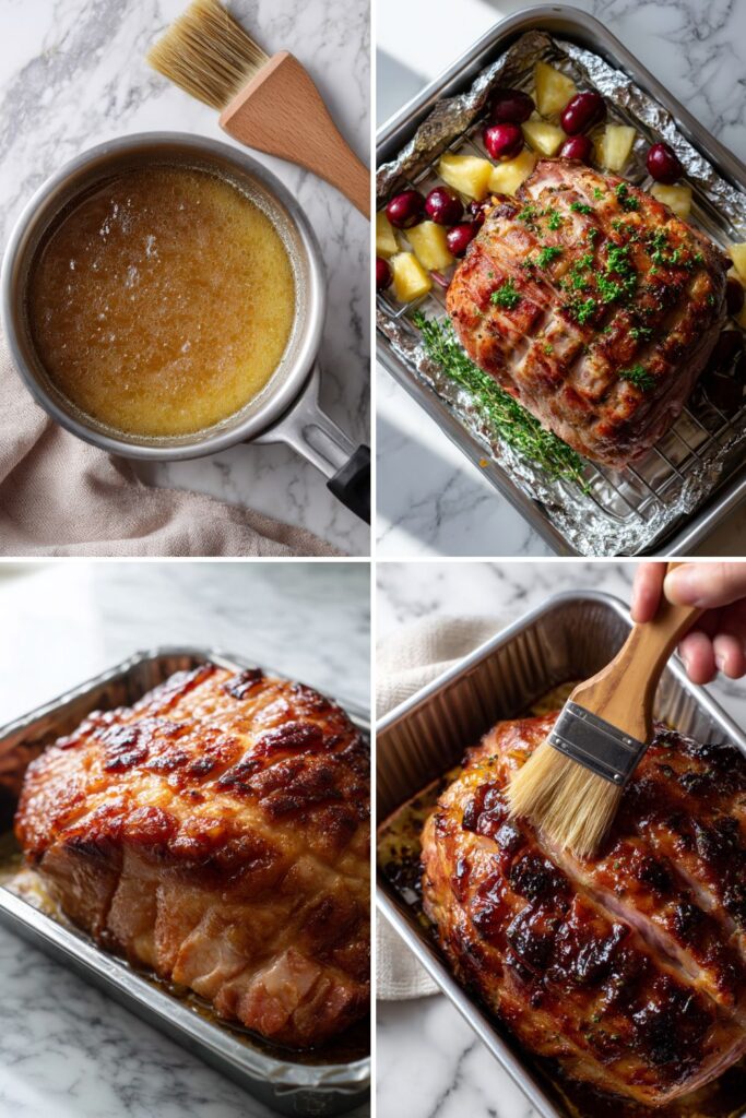 Pineapple Honey-Glazed Ham Recipe