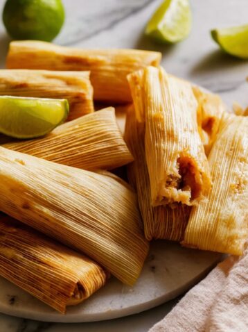 Red Chile Pork Tamales Recipe