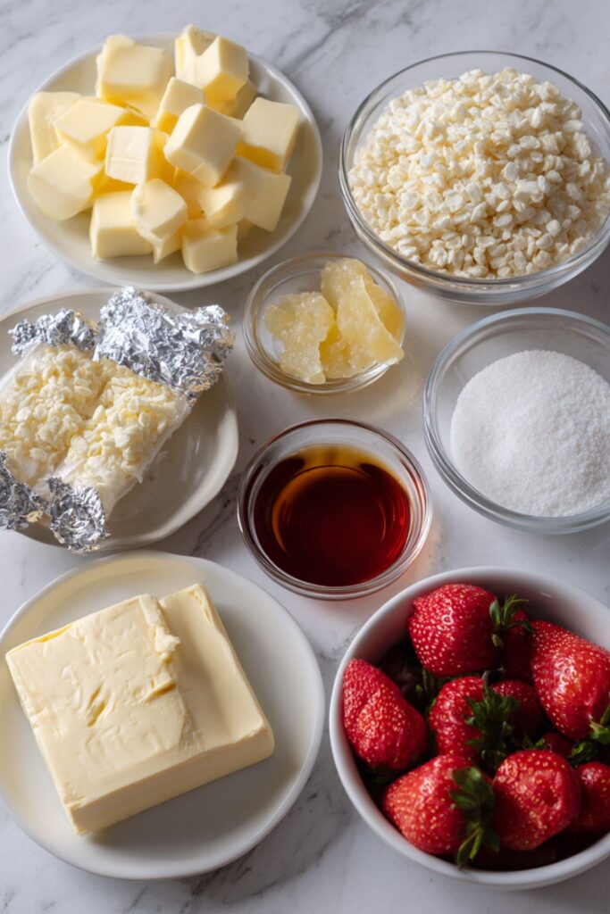 Santa Hat Crispy-Treat Cheesecake Squares Recipe