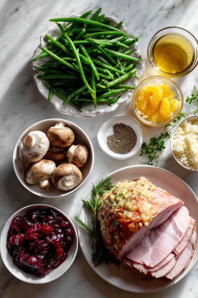 Sheet Pan Holiday Ham Dinner Recipe
