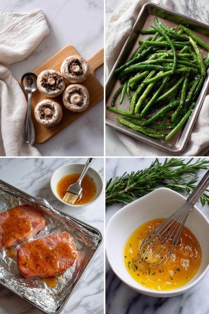 Sheet Pan Holiday Ham Dinner Recipe