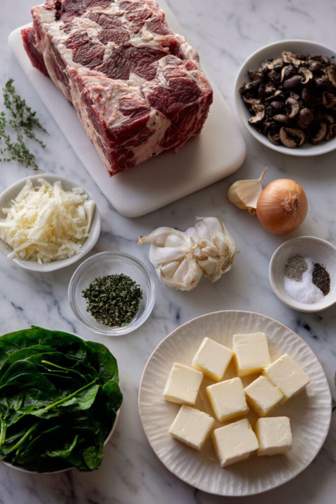 Stuffed Standing Rib Roast Recipe