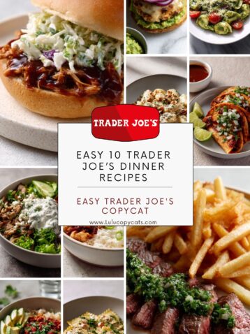Easy 10 Trader Joe's Dinner Recipes