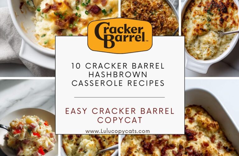 10 Cracker Barrel Hashbrown Casserole Recipes