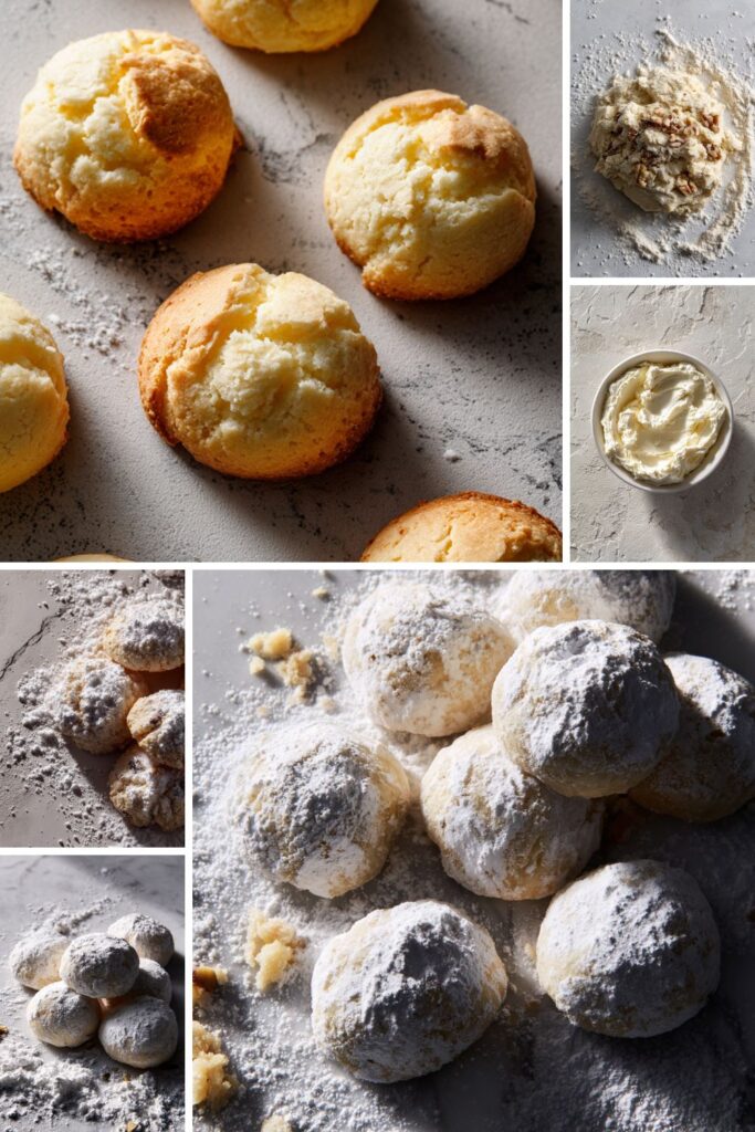 Kourabiedes (Greek Walnut Sugar Cookies) Recipe