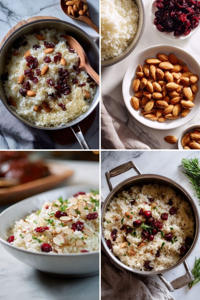 Almond Cranberry Rice Pilaf Recipe