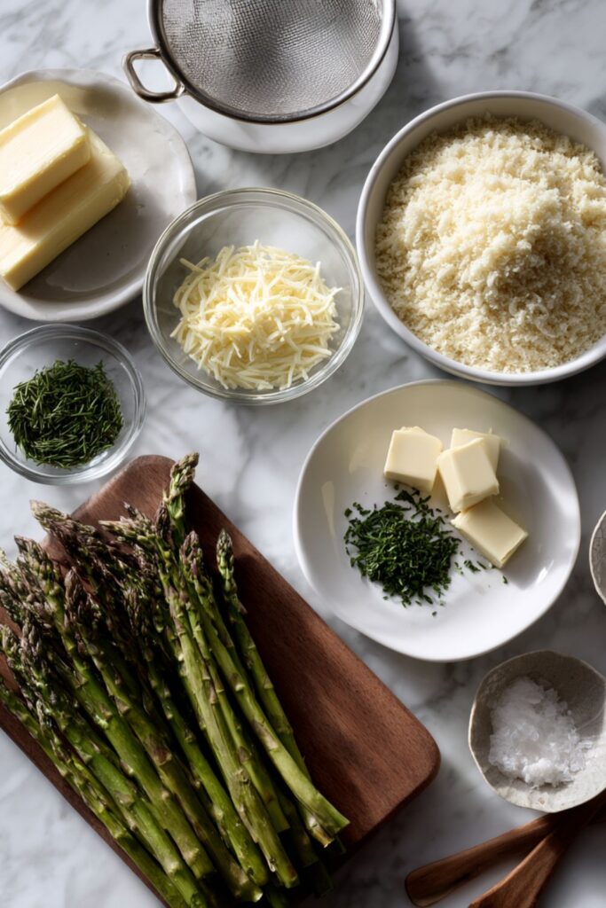 Asparagus with Meyer Lemon Breadcrumbs Recipe