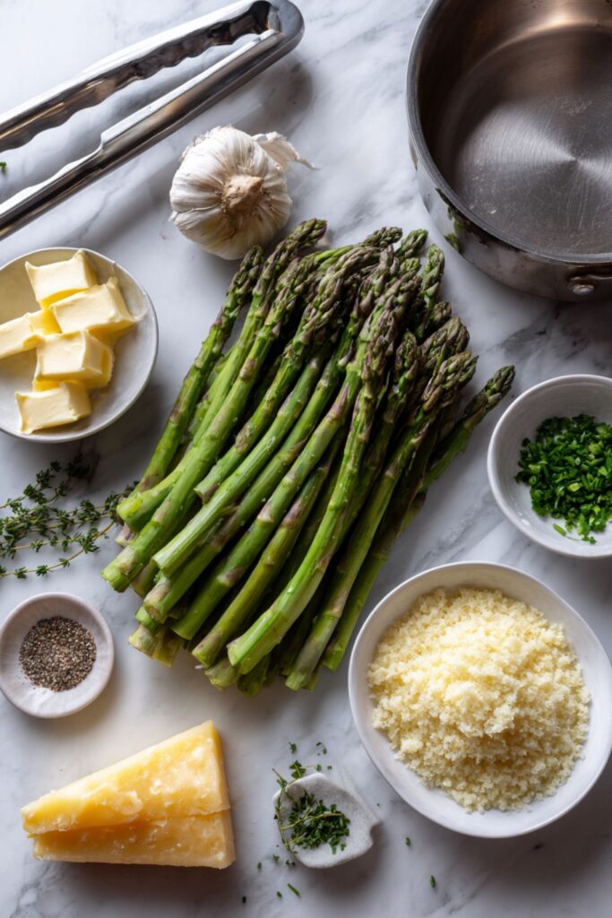 Asparagus with Meyer Lemon Breadcrumbs Recipe