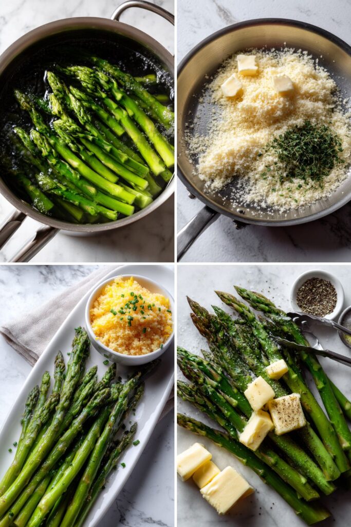 Asparagus with Meyer Lemon Breadcrumbs Recipe