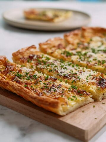Bacon, Onion and Cheese Tart Recipe