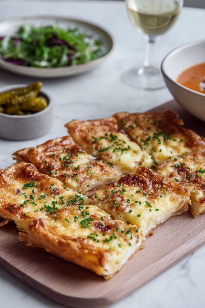 Bacon, Onion and Cheese Tart Recipe