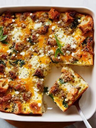 Bagel Breakfast Casserole Recipe