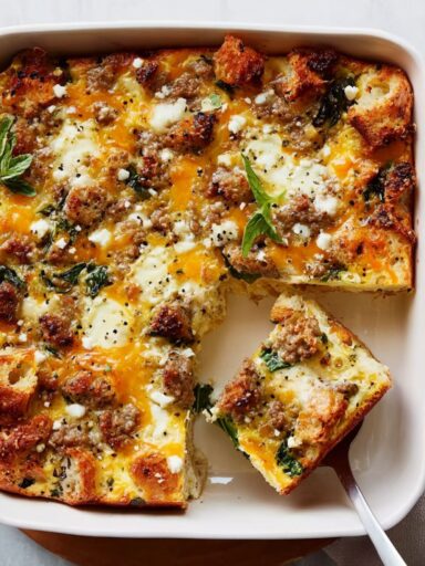 Bagel Breakfast Casserole Recipe