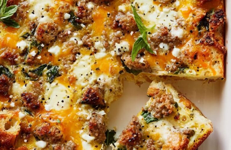 Bagel Breakfast Casserole Recipe