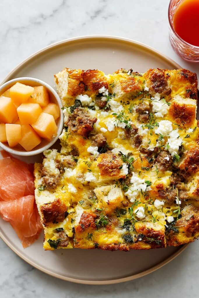 Bagel Breakfast Casserole Recipe