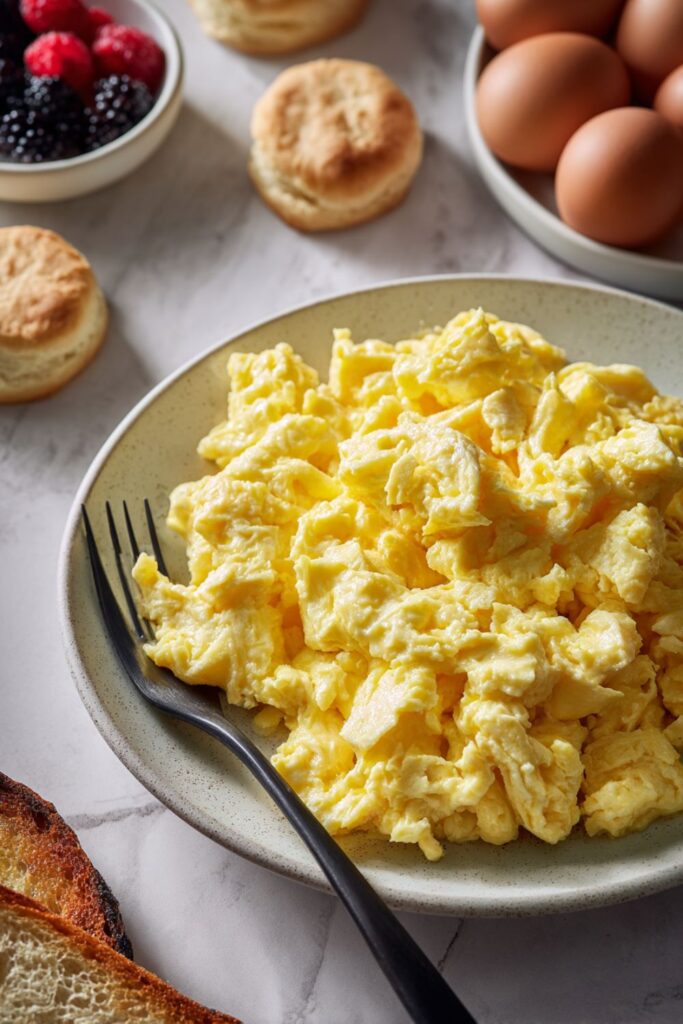 Baked Scrambled Eggs Recipe