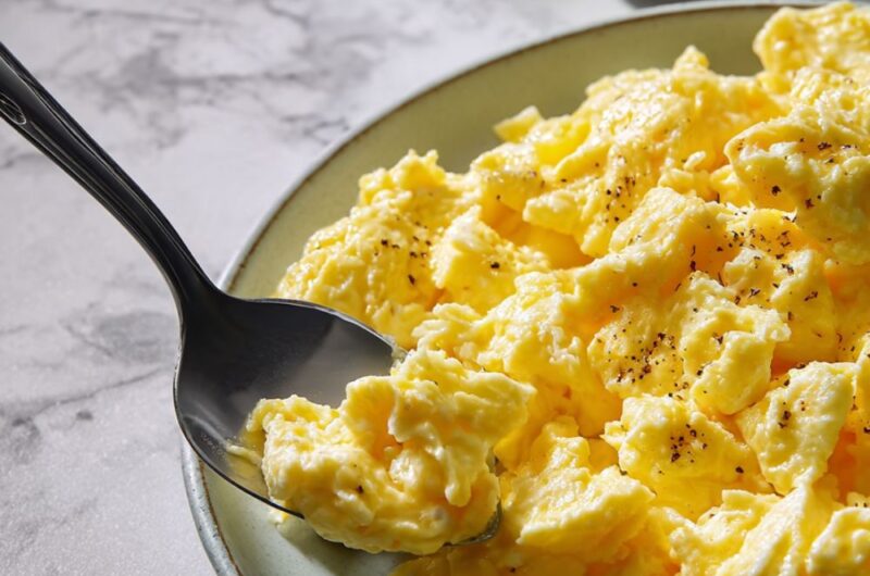 Baked Scrambled Eggs Recipe