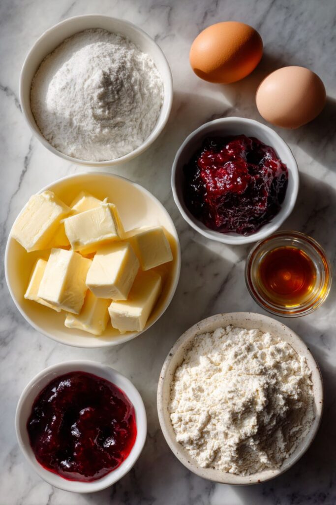 Bakery-Style Jelly Butter Cookies Recipe