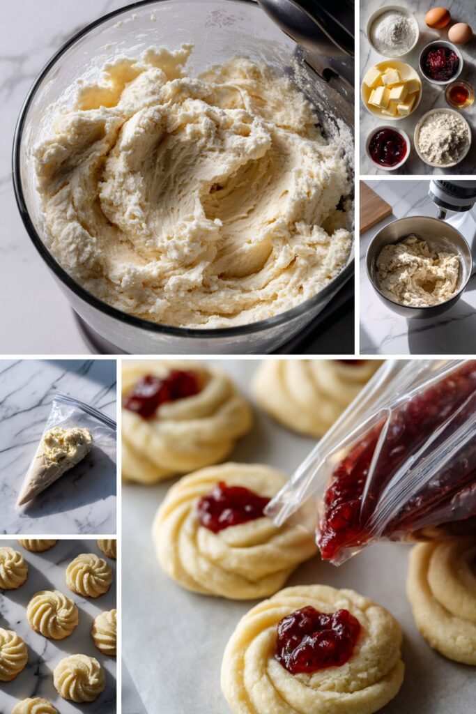 Bakery-Style Jelly Butter Cookies Recipe