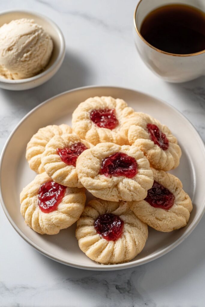 Bakery-Style Jelly Butter Cookies Recipe