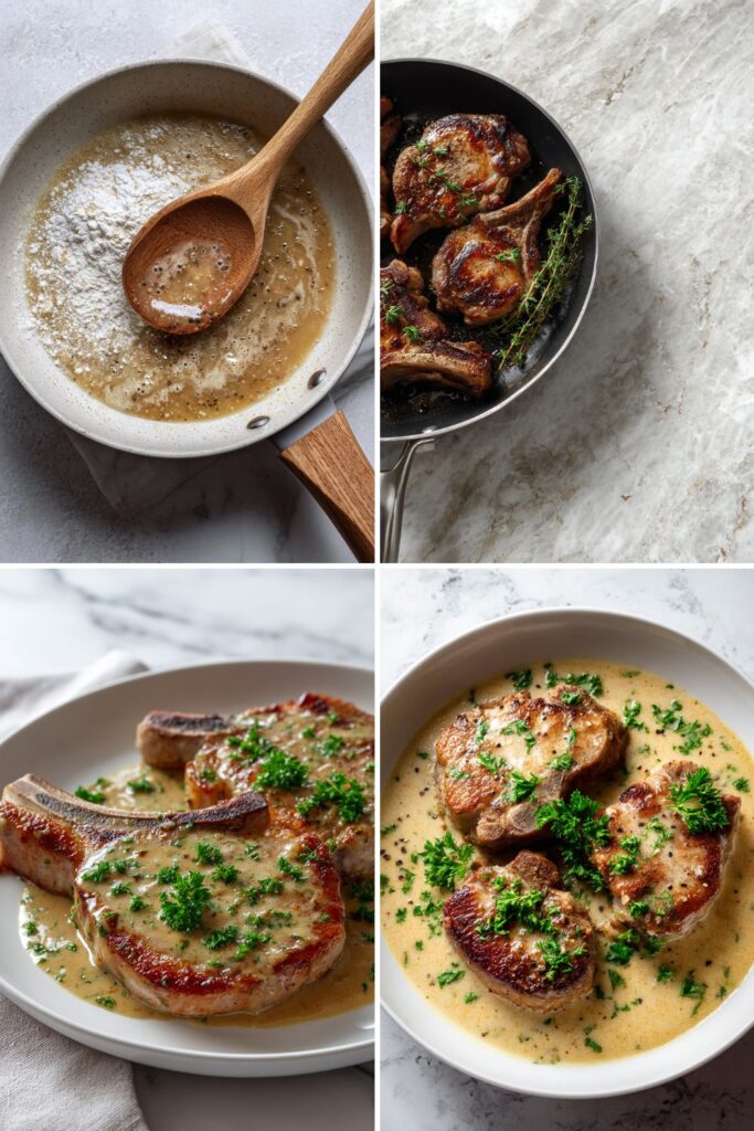 Breakfast Pork Chops Recipe