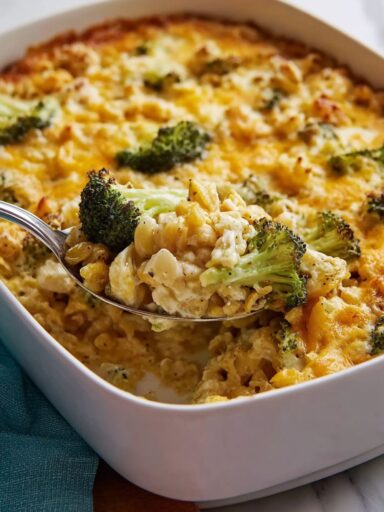 Broccoli and Cauliflower Gratin Mac n Cheese Recipe