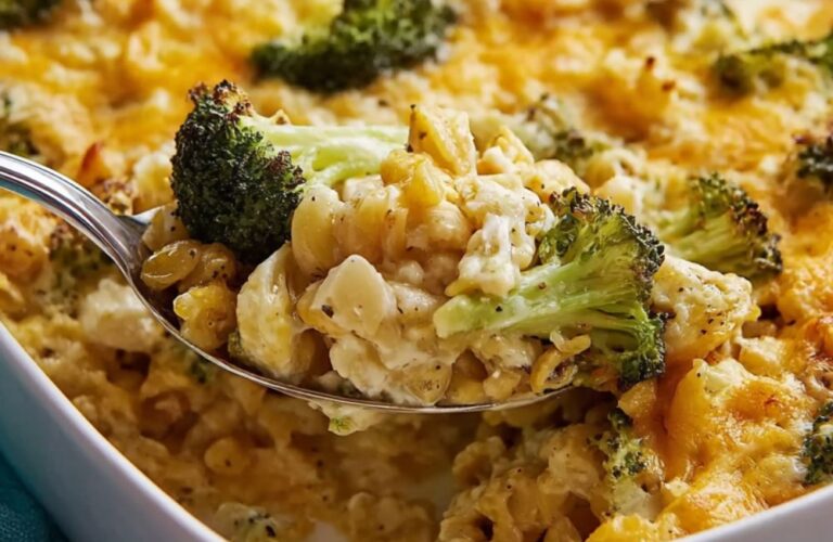 Broccoli and Cauliflower Gratin Mac n Cheese Recipe