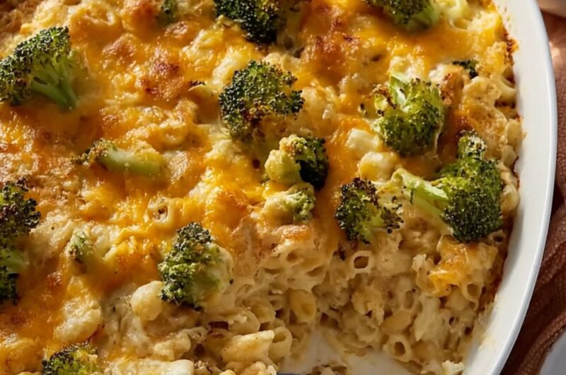 Broccoli and Cauliflower Gratin Mac n Cheese Recipe