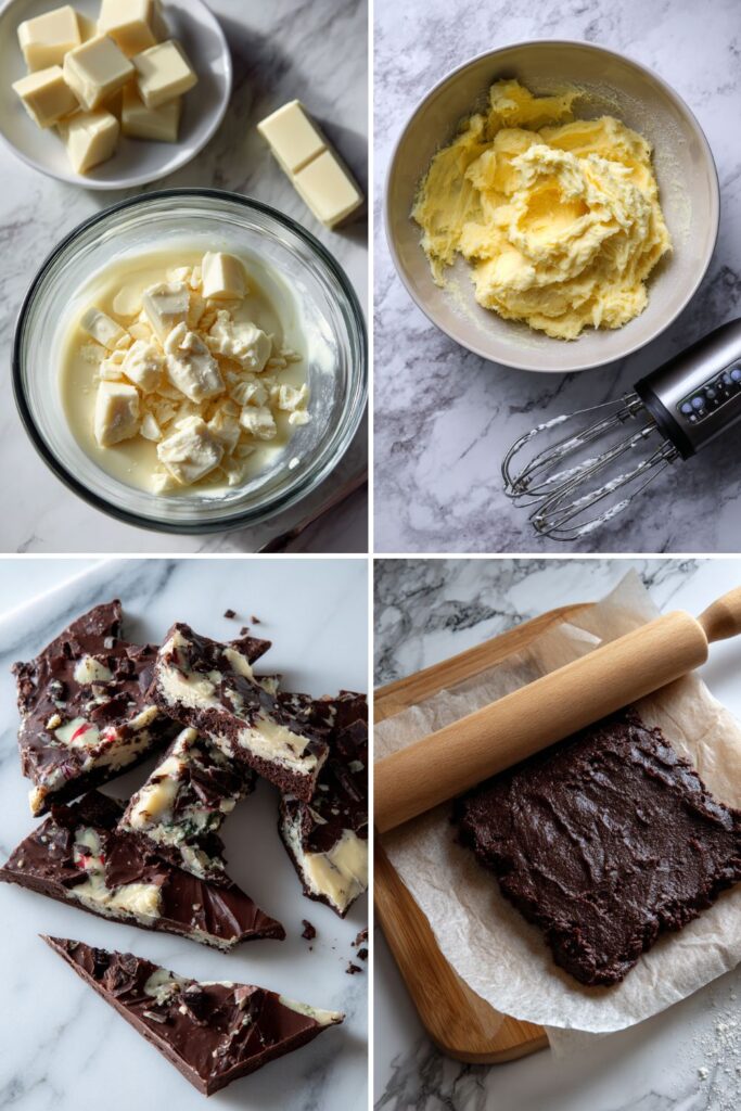 Broken Peppermint Bark Cookies Recipe